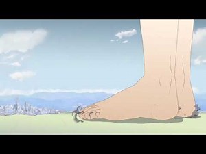 Two Colossal Giantess with small City