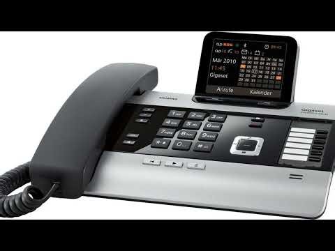 Rezension: Gigaset DX600A ISDN-/DECT Telefon (mit 3 Anrufbeantwortern - Schnurtelefon mit großem ...