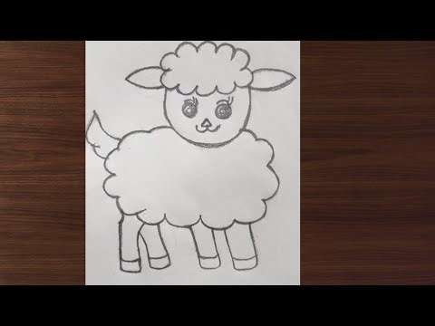 How to Draw a Cute Sheep | Easy Drawing Tutorial
