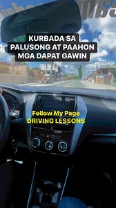 KURBADA SA PALUSONG AT PAAHON MGA DAPAT GAWIN #drivinglessons #drivingtips | 𝘿𝙍𝙄𝙑𝙀 𝙎𝘼𝙁𝙀 𝙋𝙃