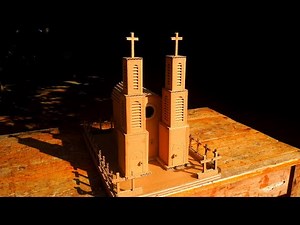 How To Make a Simple Catholic Church from Cardboard