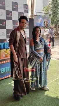 Krushna Abhishek With kashmira Shah Looks Beautiful In Outfit At Grand Entry of Laughter Chef 3