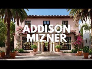 Spring Mediterranean Revival Homes Inspired by Addison Mizner Palm Beach Legacy