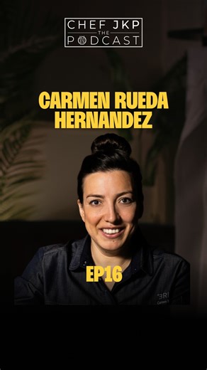 The Chef JKP Podcast on Instagram: "Quick reminder from Chef Carmen 👋 If you haven’t watched the episode yet, it’s live now. And if you enjoyed it, make sure to follow, share, and subscribe. Food is memories. #chefjkp #podcastreminder #podcastclip #season11 #foodconversation"