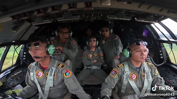 Smooth C130 Hercules Landing Demonstration