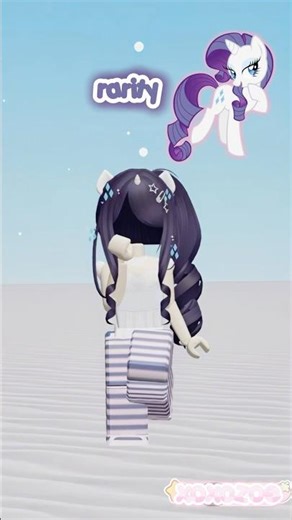 turning MLP characters into roblox avatars! 💫 ~ | #fyp #robloxshorts #mlp #shorts #roblox ~ |