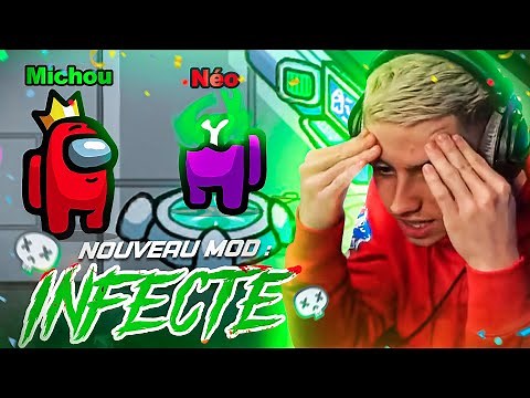 MOD INFECTÉ L'IMPOSTEUR CHANGE EN PLEIN MILIEU DE PARTIE ! 🥵 (Among Us)