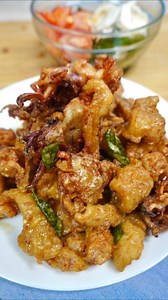 Sikreto ng crispy calamares 😋 | KIKAY Cravings