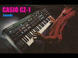 Casio CZ-1 sound presentation - factory presets synthesizer