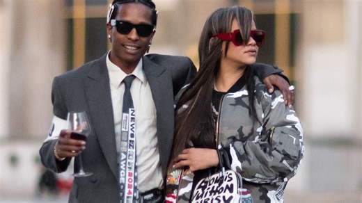 Rihanna pulls an all-nighter in Paris with rapper beau ASAP Rocky