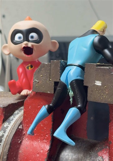 Mr. Incredible Jack-Jack. Father son duo. #asmr #disney #funny #memes #fyp