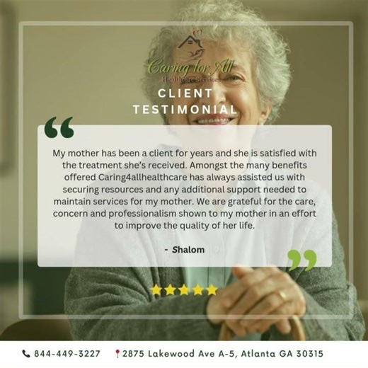 #CaringForAll #ClientTestimonial #SeniorCare #ElderCare #HomeCareServices #HealthcareWithHea #shorts