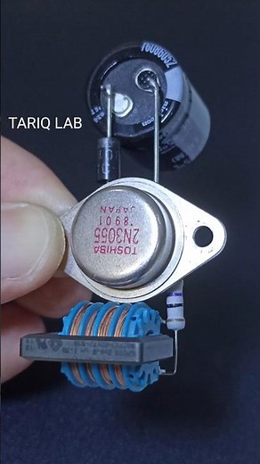 Voltage Booster Using 2N3055