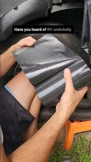 DIY RV Slide Repair: Underbelly Tape for Water Damage