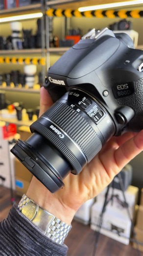 Canon 800D Kit 18-55mm STM - مستعمله ‏‎عــنوان المـتجـر 📍 : طـرابلس - جرابة - شارع المطاعم بجانب السفارة المالطية مباشرة 0910607171 📞