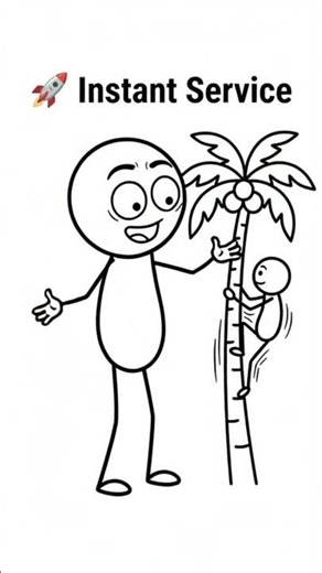 👉 Ab Coconut Todna Bhi App Se?! 😳 Digital India Ka Sach