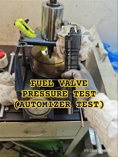 Diesel Generator Fuel Valve Pressure Testing 🔧 | HIMSEN H21/32 Fuel Valve Injector Test