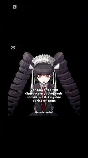 My favorite danganronpa trigger happy havoc character sprites! 📷🍡🎀