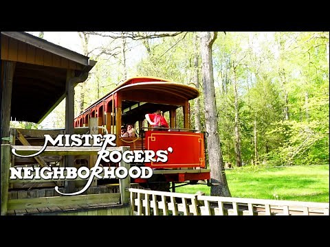 Riding THE NEIGHBORHOOD Trolley at IDLEWILD | MISTER ROGERS NEIGHBORHOOD | Daniel Tiger