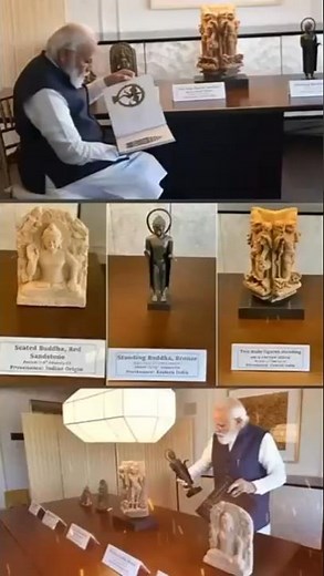 India Reclaims Stolen Heritage | 642 Antiquities Returned Since 2014 #Indianheritage