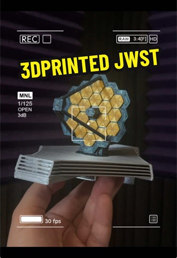 Order Your Own 3D Printed James Webb Telescope Now