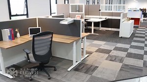 Height Quality Interior Design Writing Computer Table Demountable Call Center Cubicles Office Workstation Partition for 8 Person