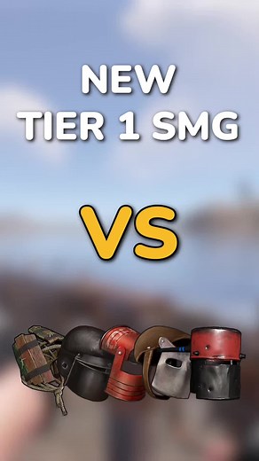 Tier 1 SMG VS All Helmets in RUST