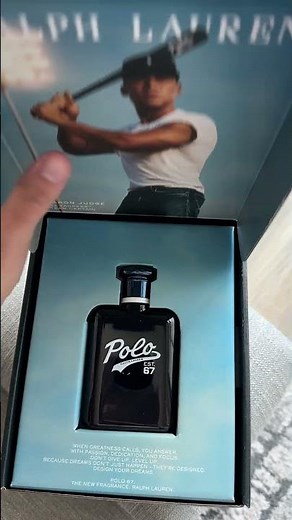 Unboxing the new Polo 67 cologne for men