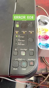 1.4K views · 14 reactions | Canon Pixma Error E08 #reels2023 #fbreels #reels #reelsvideo | GJR Printer Repair | Facebook