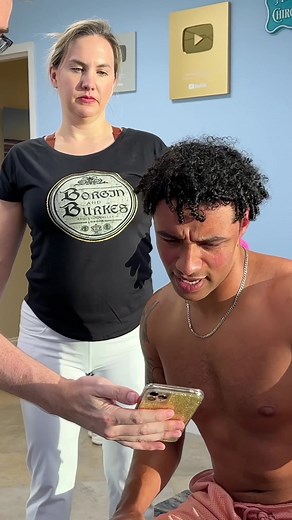 SHOCKED at How Much Dr. Mondragon Pulled Out of His Back CRUNCHY Back Cracks with @Dr. Max McLaughlin #chiropractor #backcracks #female