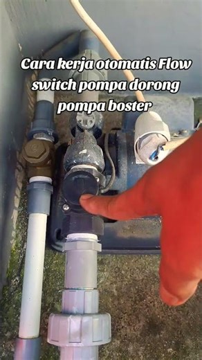 How the automatic flow switch works for booster pumps