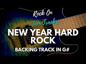 G# Minor Melodic Atmospheric Hard Rock Guitar Backing Track
