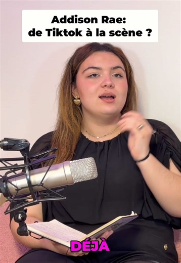 Vous pensez quoi d’Addison Rae ?💞 #addisonrae #podcast #herstage