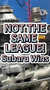 Subaru CVT Why It's NOT the Same as Honda &Toyota &Nissan!#transmission #mechanics #subaru #cartech