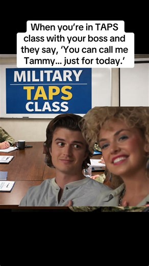 When you end up in TAPS with your boss #militarytransition #veteransupport #veterans #opm #dd214