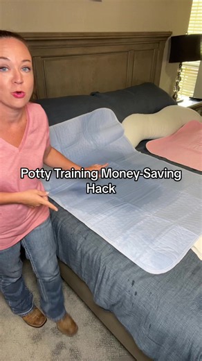 Did you know one washable underpad can be used over and over again? 💚 If you’re in the potty training stage, this could be a simple way to help protect mattresses during nighttime accidents without reaching for a new disposable pad every time. I even tested it with a garden hose because I wanted to see if it really held up! #tiktokshopcreatorpicks #summeressentials #tiktokshopsummersale #mom #cleantok