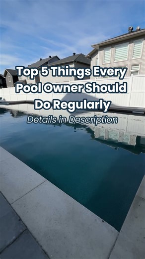 5 Things Every Pool Owner Should Do Regularly