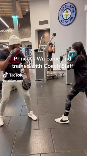 Boxing Training Session with Princess Wu