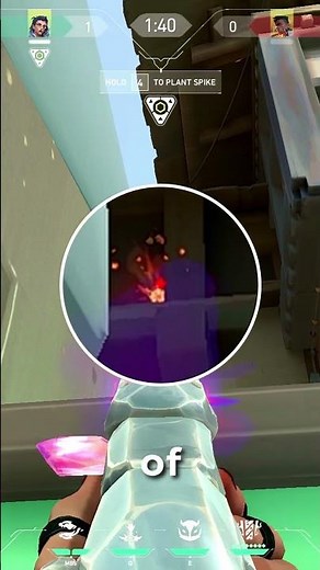 2 Pro Fade Setups That Counter Every C Site Defense #valorant #shorts