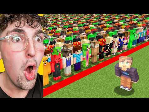 I trapped 100 kids in real MrBeast challenges