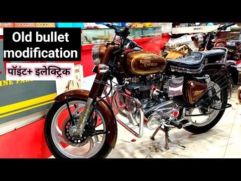 Old bullet modification Salim Bhai Bullet modified diesel Bullet modifi #royalEnfield #dieselBullet