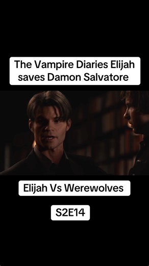 Elijah Mikaelson vs Werewolves in The Vampire Diaries