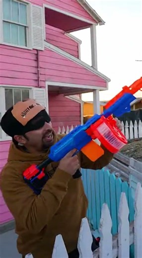 “High-energy BTS & Bloopers montage from Nerf COD Gun Game 4.0.#shorts #nerfsniper #funny #movie
