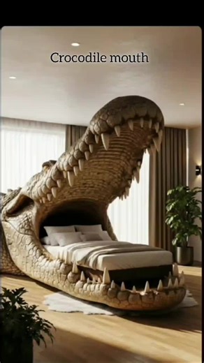 Bizarre Crocodile Mouth Bed: A Cozy ASMR Experience