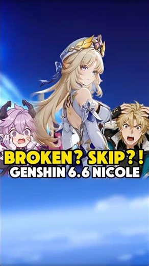 Is Nicole WORTH IT? 6.6 Pull Guide & Varka Synergy! | Genshin Impact 🛑