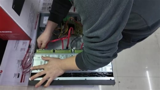 海康威视NVR标准施工流程实操演示#海康威视#安防监控 #NVR安装 #技术分享 #弱电施工