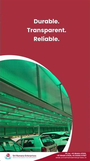 Multiwall Polycarbonate Sheets – Strong, Lightweight & Long-Lasting | Sri Ramana