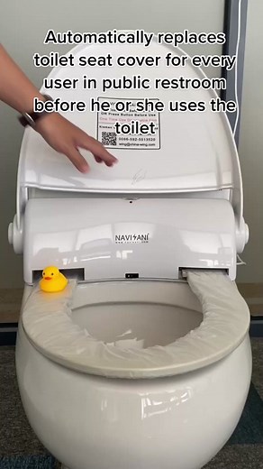Free your hands and let this automatic toilet seat offers you a totally personal toilet seat before you use a public toilet #nocrossinfection#nogermconcern