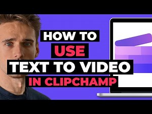 How To Use Text To Video in ClipChamp