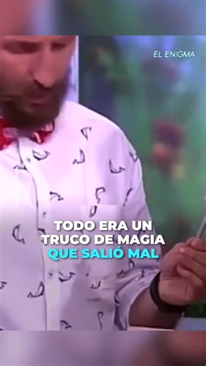 Sería un éxito en el programa de televisión polaco. El mago tenía todo bajo control. Pero cuando comenzó el espectáculo, la presentadora pagó el precio del error. | El Enigma